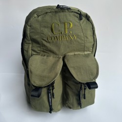 C.P. Company Men's Nylon Backpack Army Green