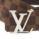 LOUIS VUITTON BELTS INITIALES M0212T LEATHER DAMIER