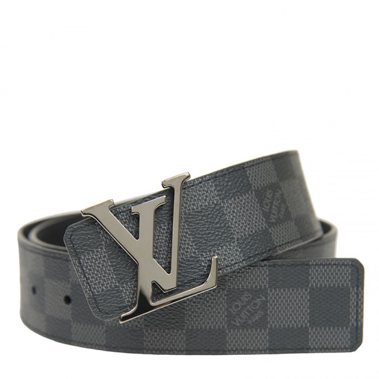 LOUIS VUITTON BELTS INITIALES M0213S LEATHER DAMIER