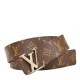 LOUIS VUITTON BELTS INITIALES M0613S LEATHER