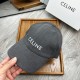 Celine Baseball Cap Hat Black