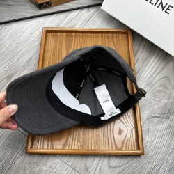 Celine Baseball Cap Hat Black