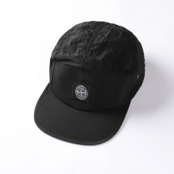 Stone Island Nylon Metal Hat Black