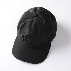 Stone Island Nylon Metal Cappello Hat Black