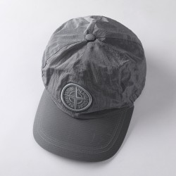 Stone Island Nylon Metal Cappello Hat Silver