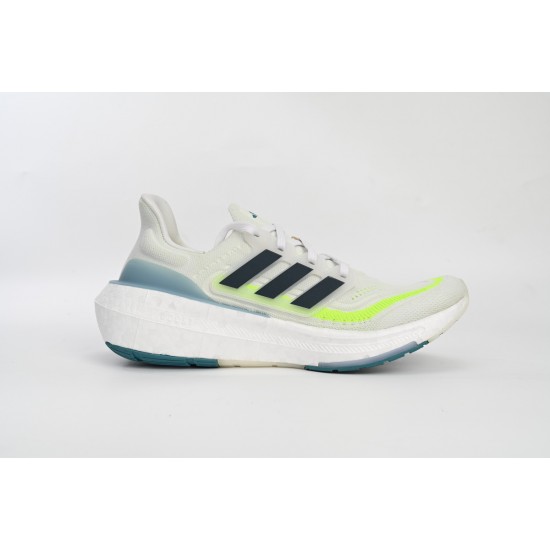 Adidas Ultraboost Light Running Shoes 'Cloud White Arctic Night Lucid Lemon' IE1768