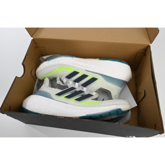 Adidas Ultraboost Light Running Shoes 'Cloud White Arctic Night Lucid Lemon' IE1768