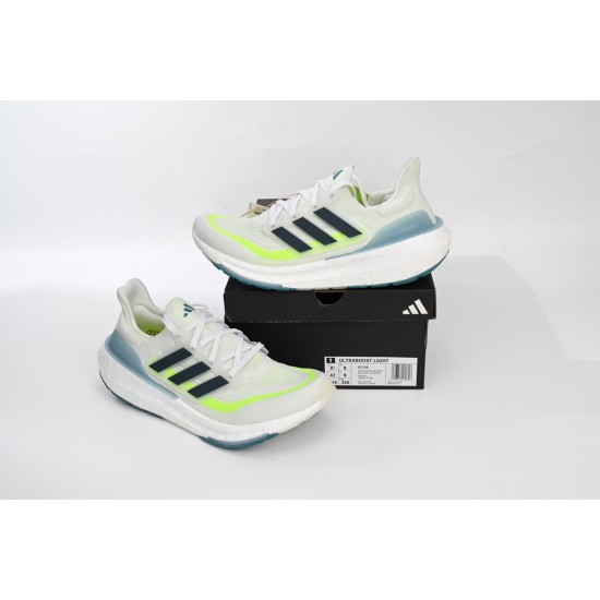 Adidas Ultraboost Light Running Shoes 'Cloud White Arctic Night Lucid Lemon' IE1768