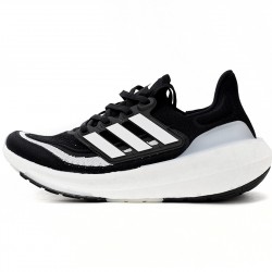 Adidas UltraBoost Light Running Shoes 'Core Black White' HQ6340