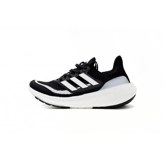 Adidas UltraBoost Light Running Shoes 'Core Black White' HQ6340