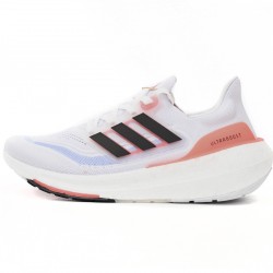 Adidas Ultra Boost Light White Black Solar Red HQ6351