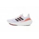 Adidas Ultra Boost Light White Black Solar Red HQ6351