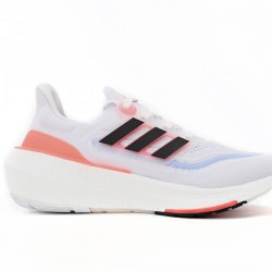 Adidas Ultra Boost Light White Black Solar Red HQ6351