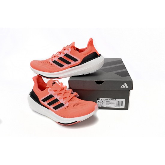 Adidas Ultraboost Light Running Shoes 'Solar Red Core Black' HQ6341