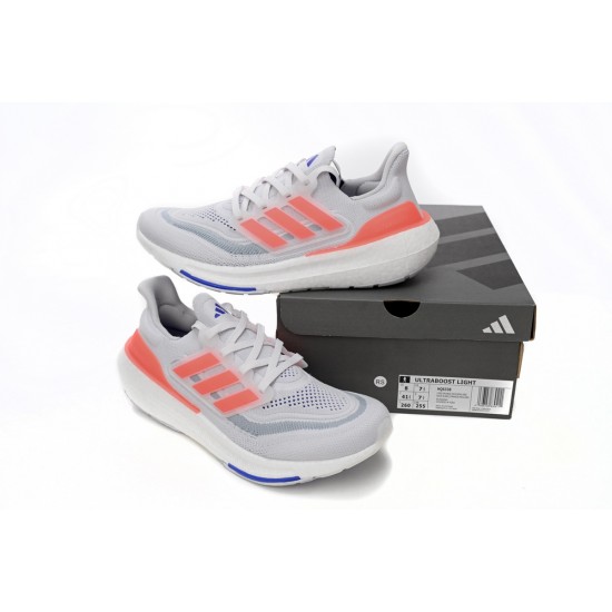 Adidas UltraBoost Light 'Dash Grey Solar Red' HQ8596