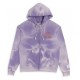 Gallery Dept. Purple Sun Faded French Logo Zip Up Hoodie