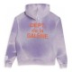 Gallery Dept. Purple Sun Faded French Logo Zip Up Hoodie