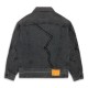 Gallery Dept. - Scar Embroidered Distressed Denim Jacket - Black