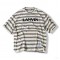 Gallery Dept Lanvin Striped Paint Splatter Logo T-Shirt