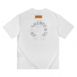 Louis Vuitton x Chrome Hearts Cotton T-shirt White