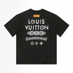 Louis Vuitton x Chrome Hearts T Shirt Black