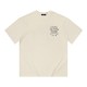 Louis Vuitton x Chrome Hearts T Shirt Cream White