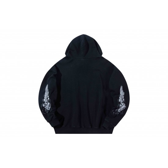 Rhude 4x4 Logo-Print Cotton-Jersey Hoodie