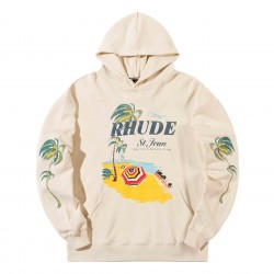 Rhude 'Beach Club' Printed Hoodie