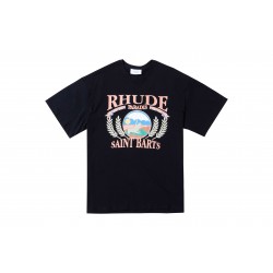 Rhude Beach Chair Tee Black