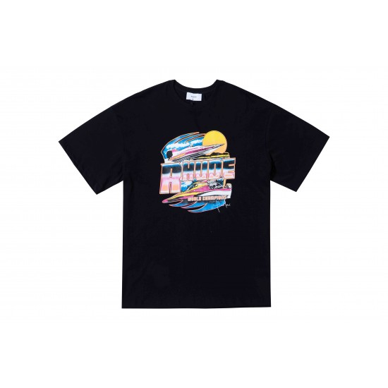 Rhude Potn Speedboat T-shirt Black