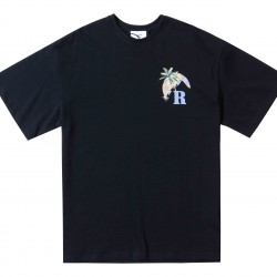 Rhude Moonlight Tropics Tee Black