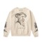 Saint Michael Aries Crewneck Sweatshirt 'Grey'