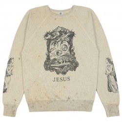 Takashi Murakami x SAINT M×××××× Jesus Crewneck