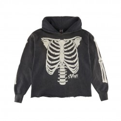 Saint Michael Mxxxxxx × Bone Hoodie Vintage Black