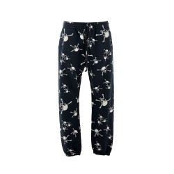 Saint Michael Mxxxxxx × Shermer SA_CRW Pants Skull Black