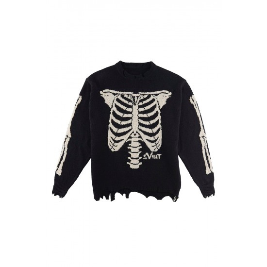 Saint Michael x VLONE Bone Knit Sweater