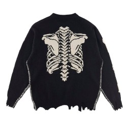 Saint Michael x VLONE Bone Knit Sweater