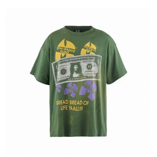  Saint Michael x Sean Wotherspoon Short Sleeve T-Shirt Clan Green