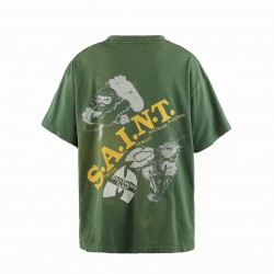  Saint Michael x Sean Wotherspoon Short Sleeve T-Shirt Clan Green