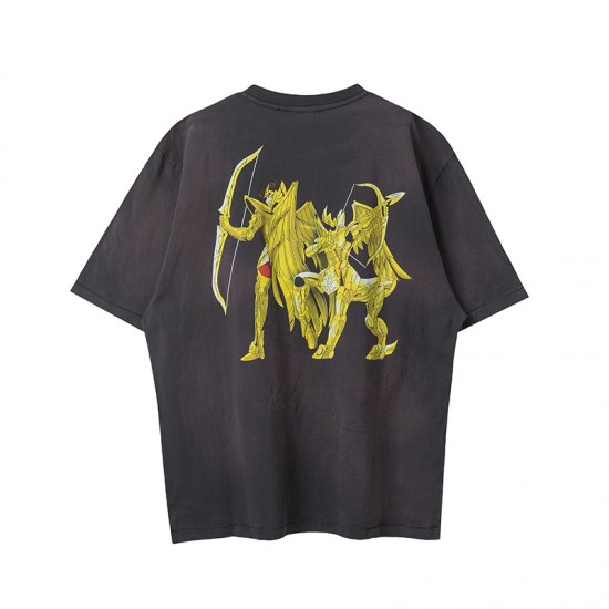  Saint Michael x Seiya T-shirt Tee Black