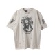  Saint Michael Jesus Tee Grey