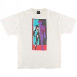 Saint Michael Space God Tee Vintage White