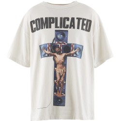 Saint Michael Kosuke Kawamura Complicated Tee in White