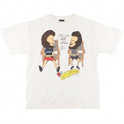 BAPE x Saint Mxxxxxx Heaven and Hell Tee Vintage White