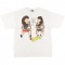 BAPE x Saint Mxxxxxx Heaven and Hell Tee Vintage White