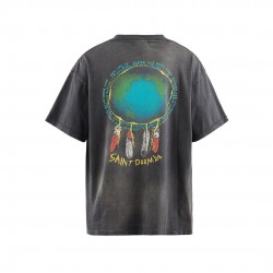 Saint Michael Lastman Holy Ghost Tee Black