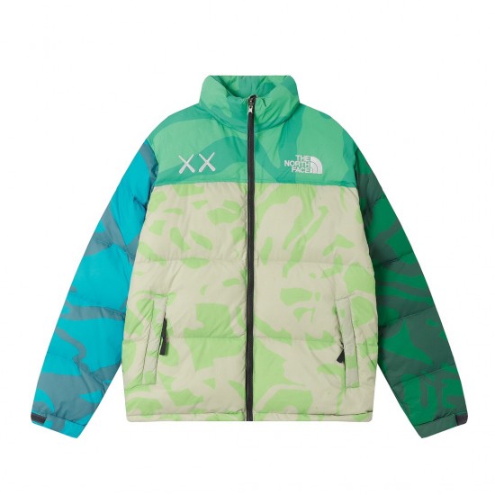 The North Face X Kaws 1996 Nuptse 700 Jacket 'Green' NF0A7WLU-75B