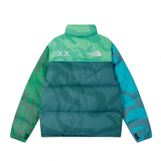 The North Face X Kaws 1996 Nuptse 700 Jacket 'Green' NF0A7WLU-75B