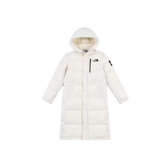 The North Face Long Down Winter Jacket 'White' NC1DM71B