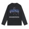 Balenciaga Rammstein Germany Band Crossover Long Sleeves Unisex Black 651796TLV511000